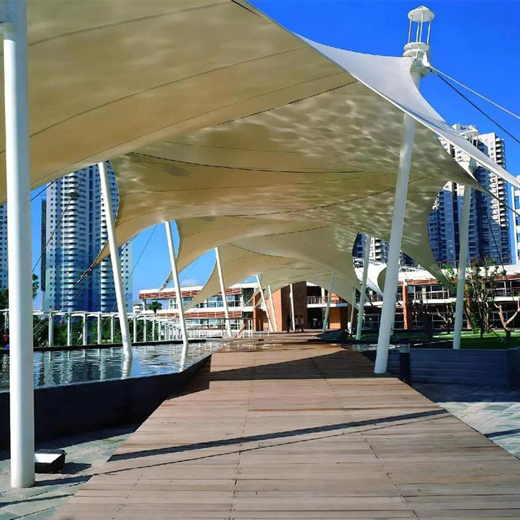 红河县膜结构景观棚