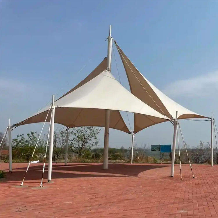 红河县膜结构景观棚