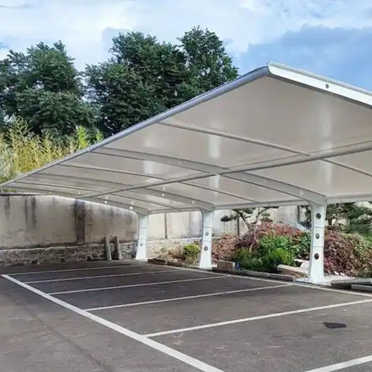 红河县膜结构汽车棚